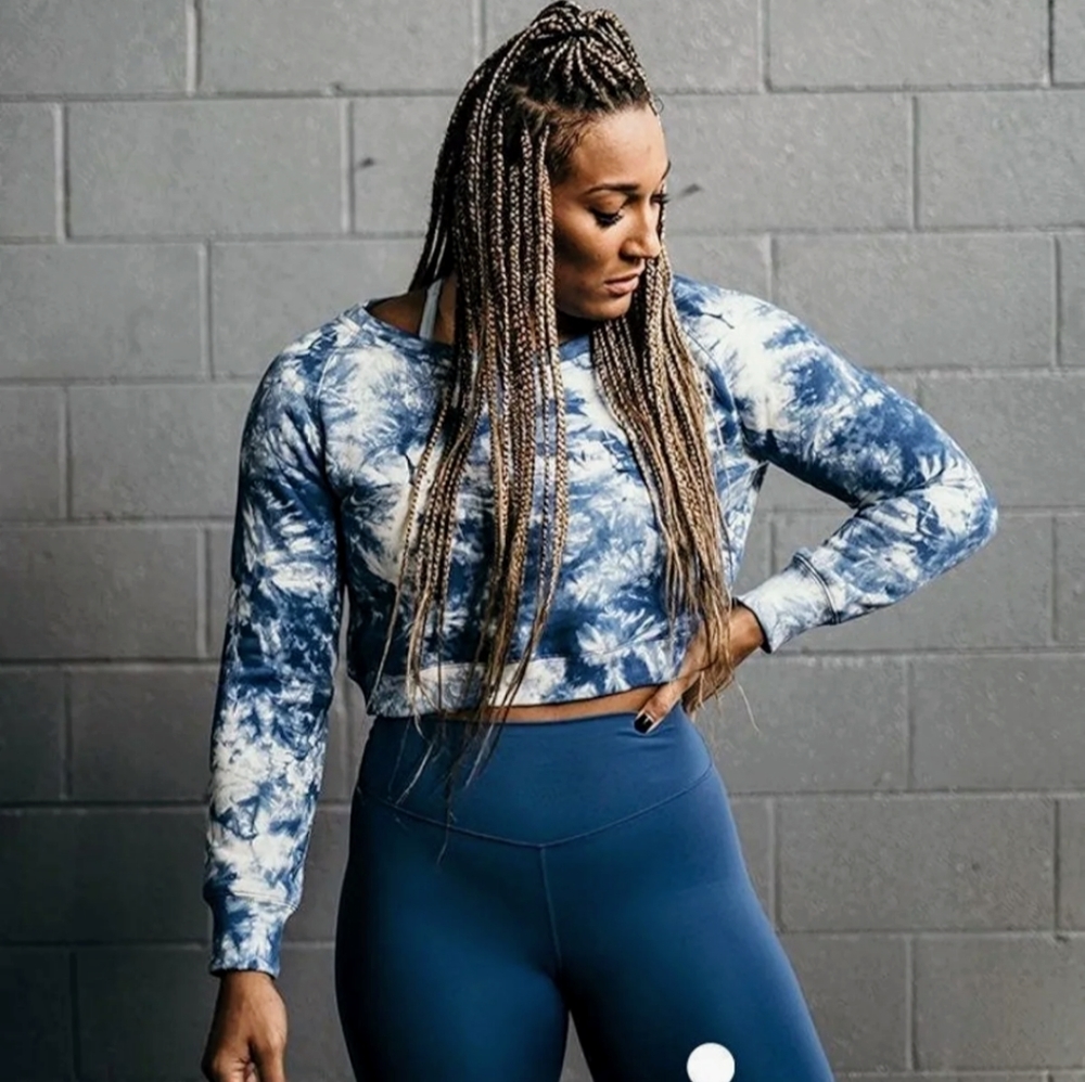 Balance Athletica Tie Dye Crew Sweater